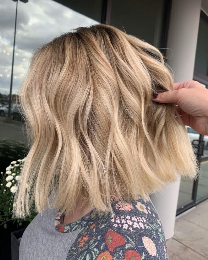 41 Trendiest Long Blunt Bob Haircuts For A Sleek New Blunt Lob 6775