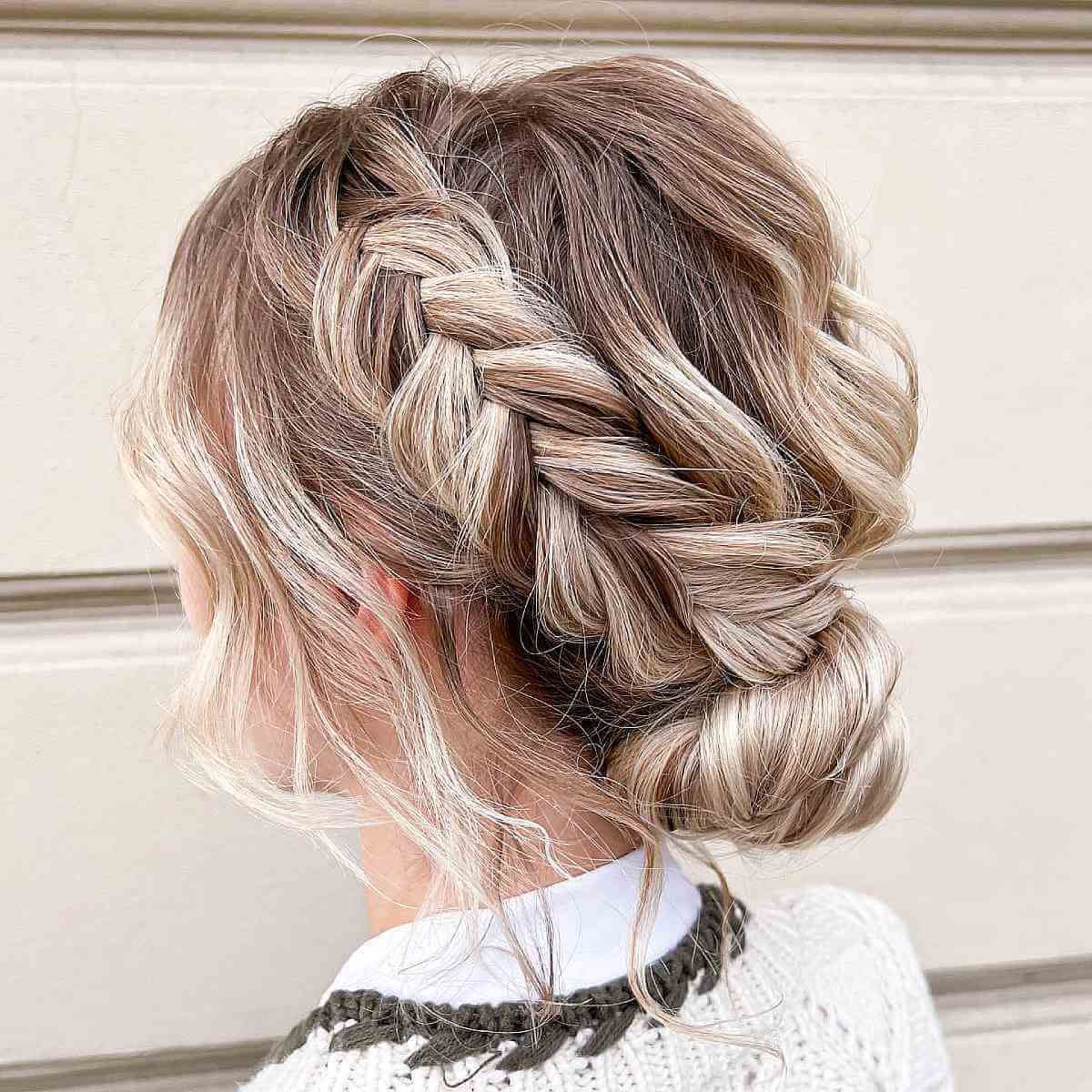Loose French Braids