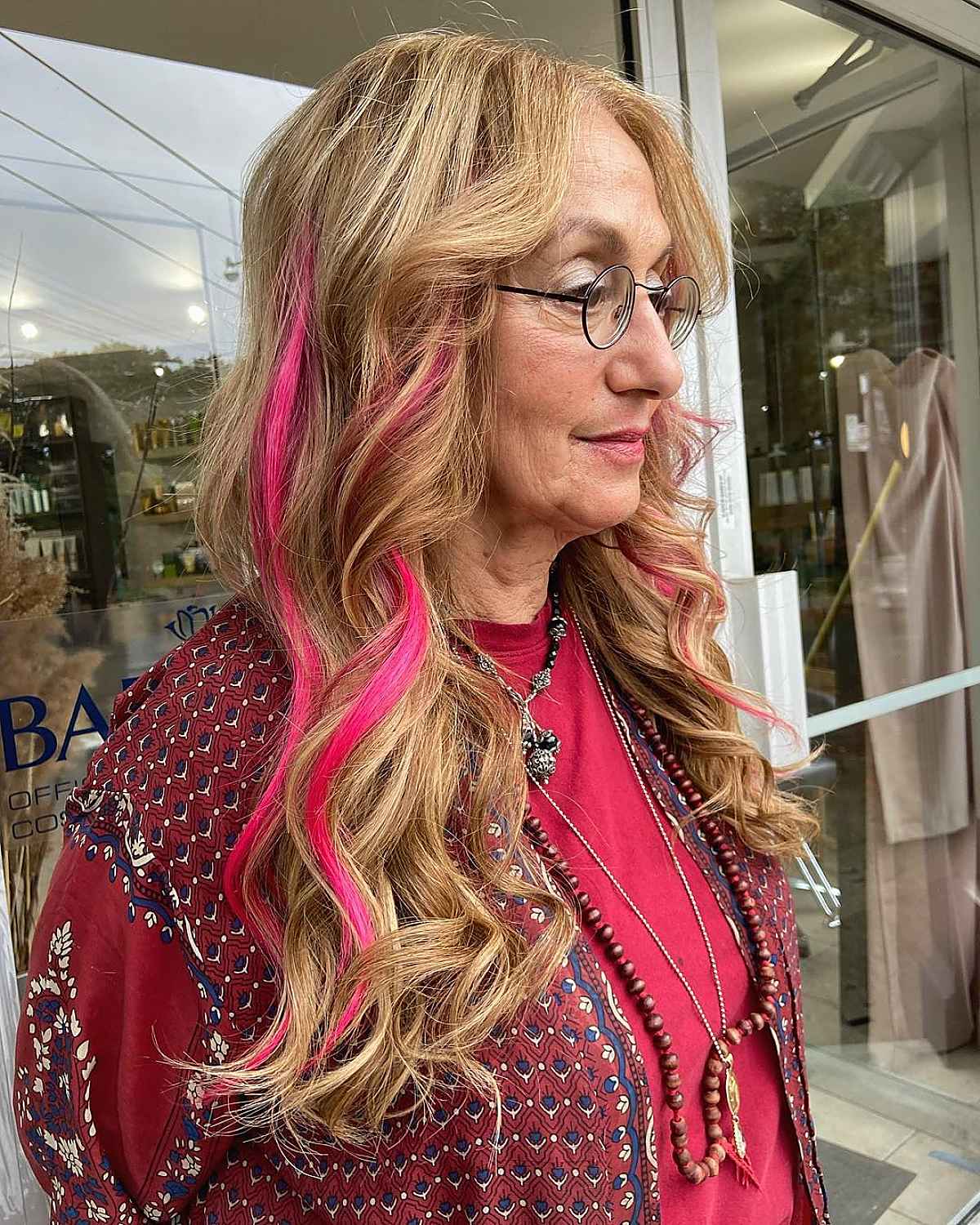Loose Waves for Thick Hair for 60-year-old women