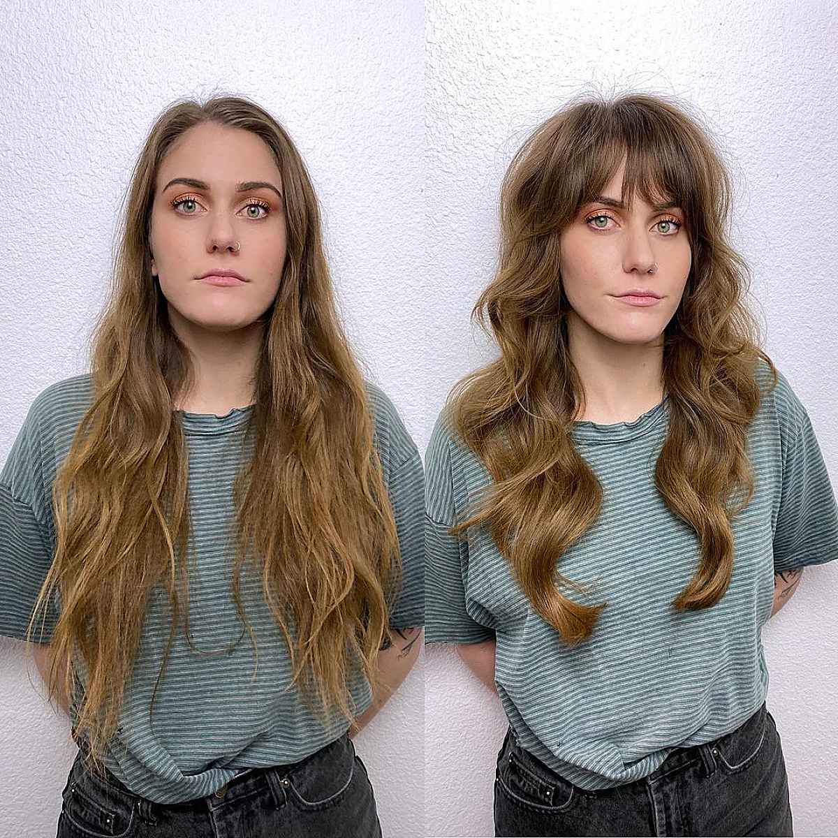 Low-maintenance haircut for Long Thick Hair