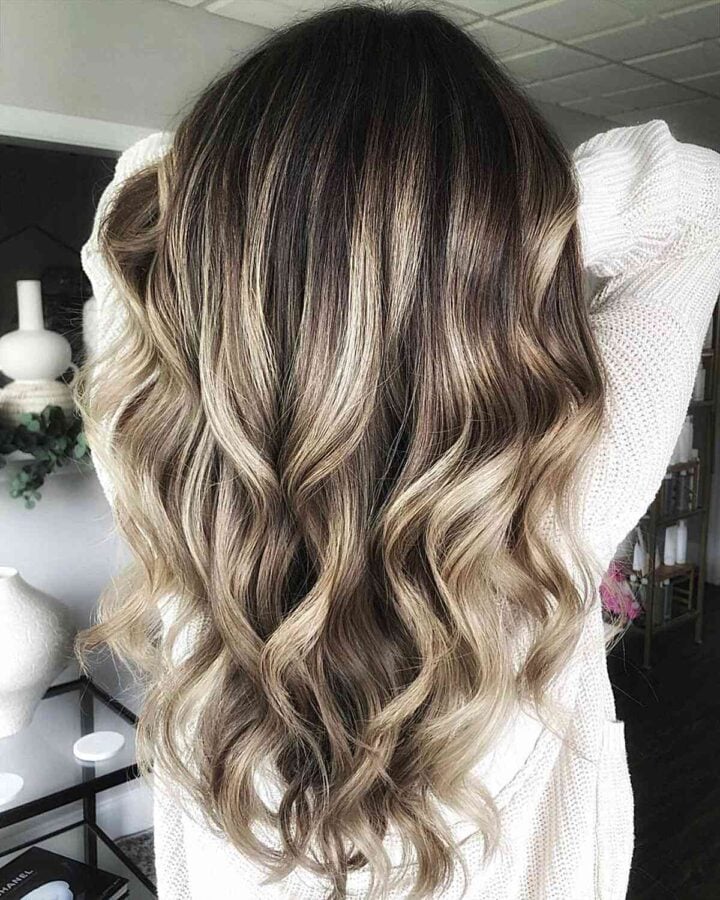 28 Gorgeous Blonde Balayage Ideas For Dark Hair