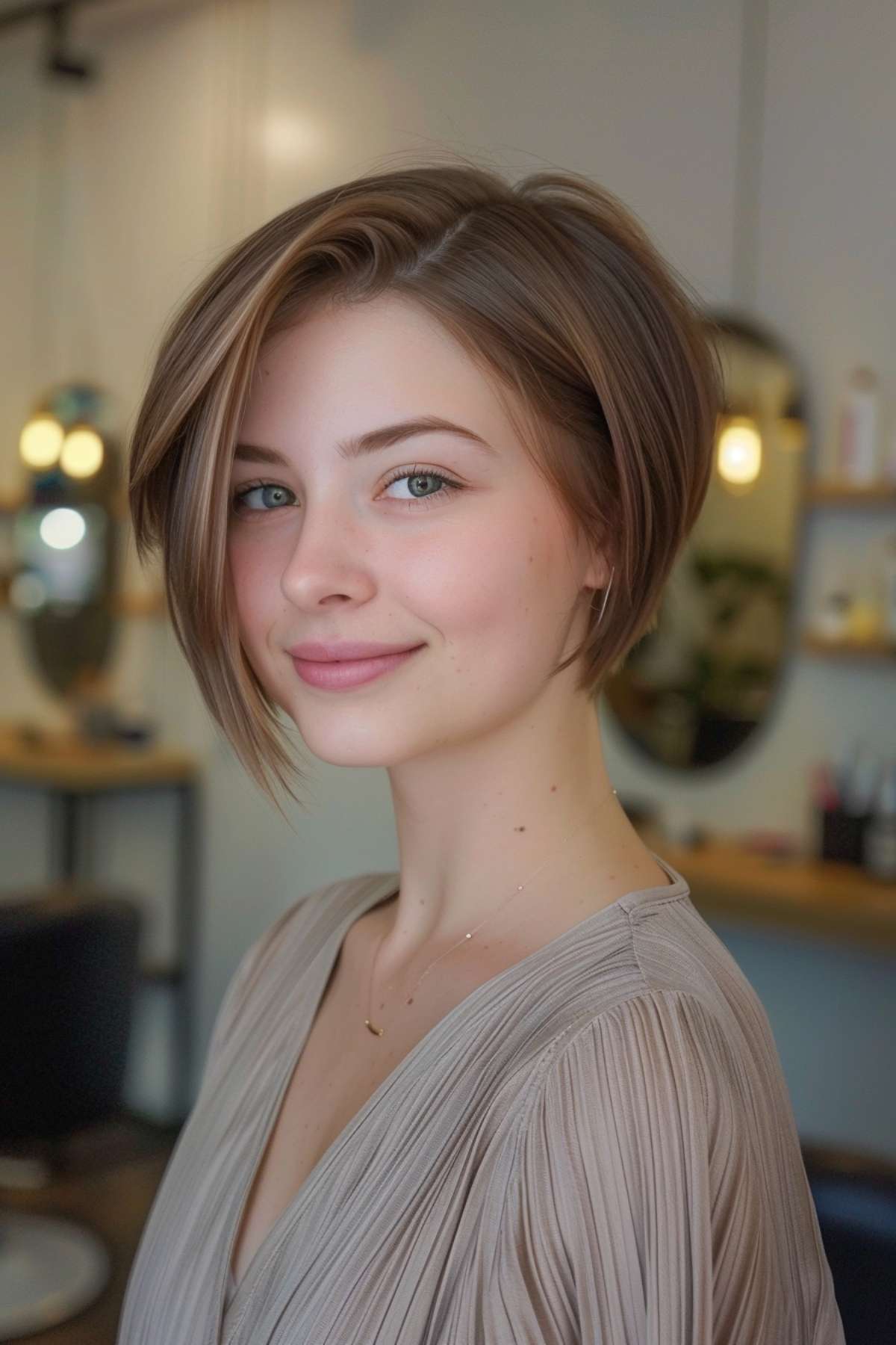 low maintenance pixie bob cut for thin hair