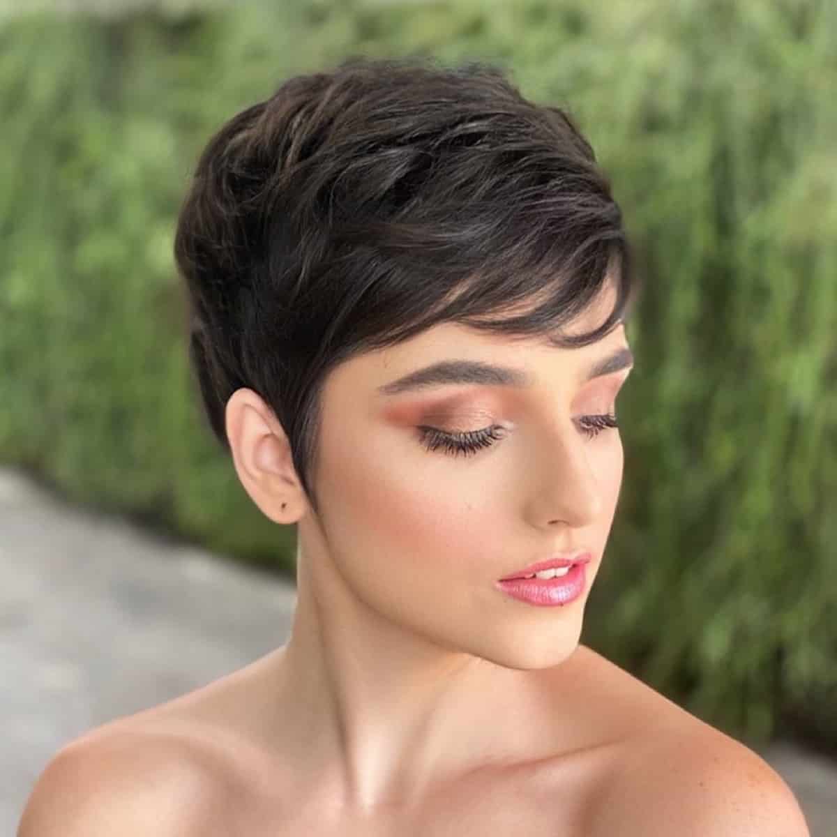 Low-Maintenance Pixie Hairstyle