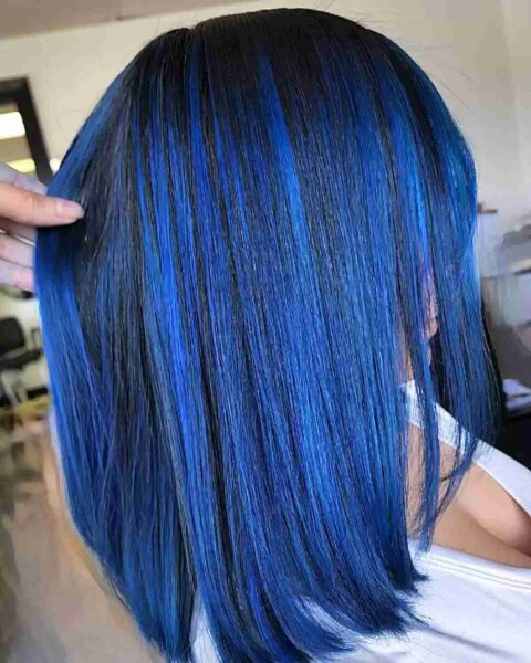27 Jaw-Dropping Blue Balayage Hair Colors You Have to See