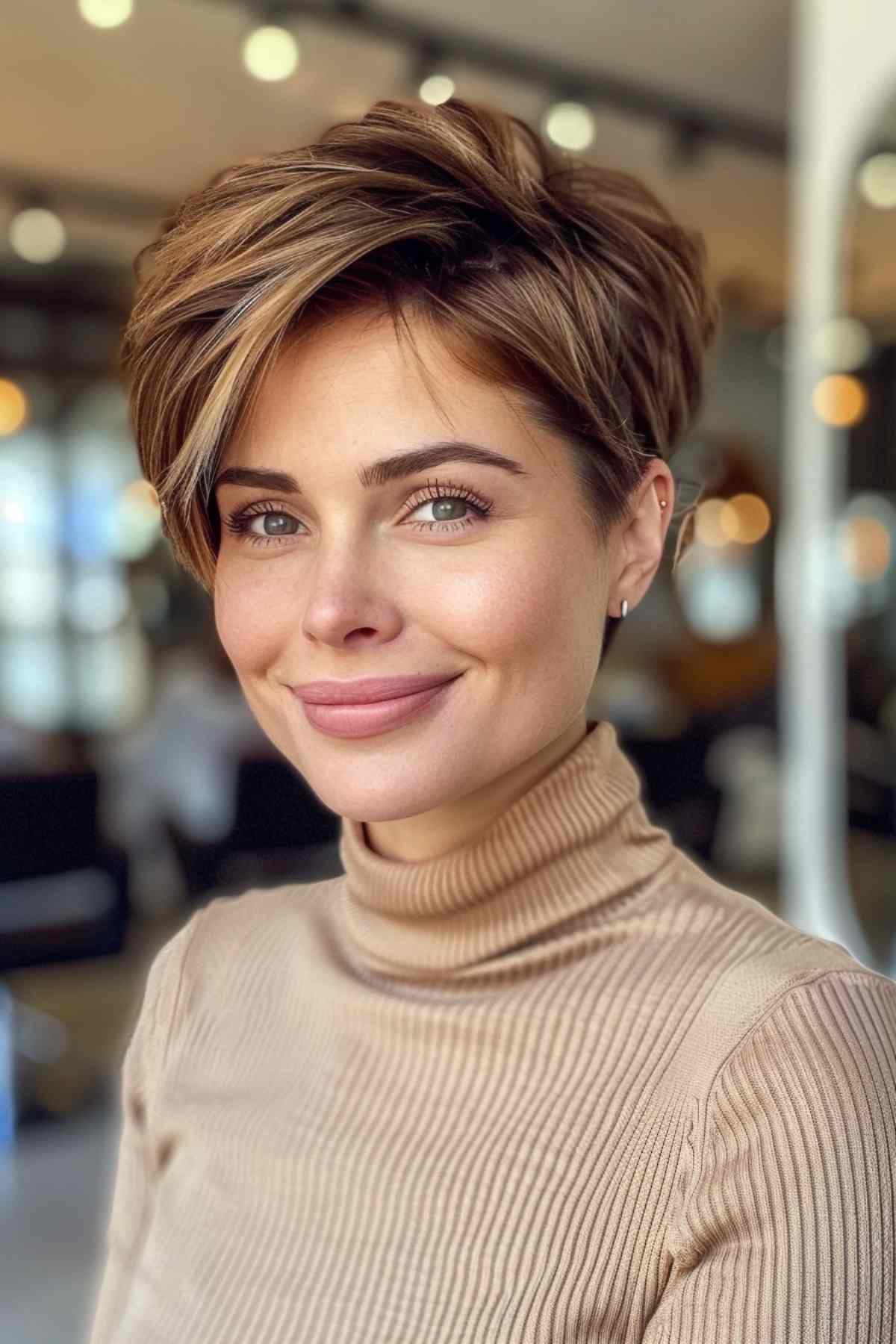 low maintenance volumizing pixie cut for thin hair