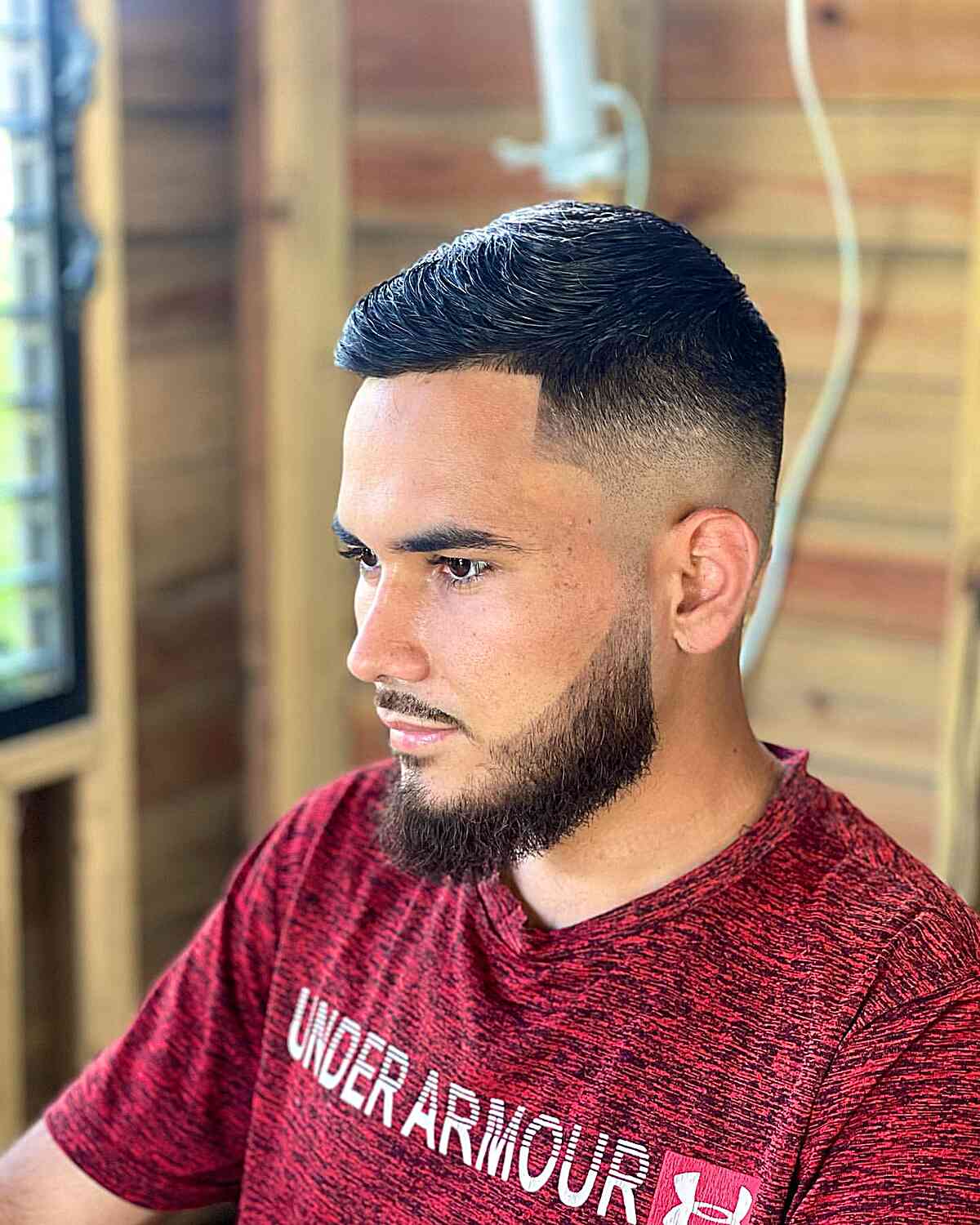 Cool low to mid skin fade