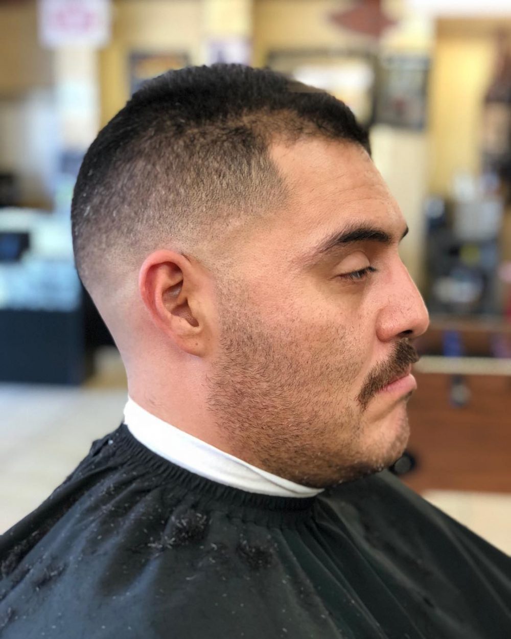 Dapper Low Skin Bald Fade for Gents with Thin Hair
