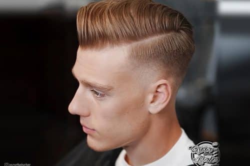 Low taper fade haircuts for men