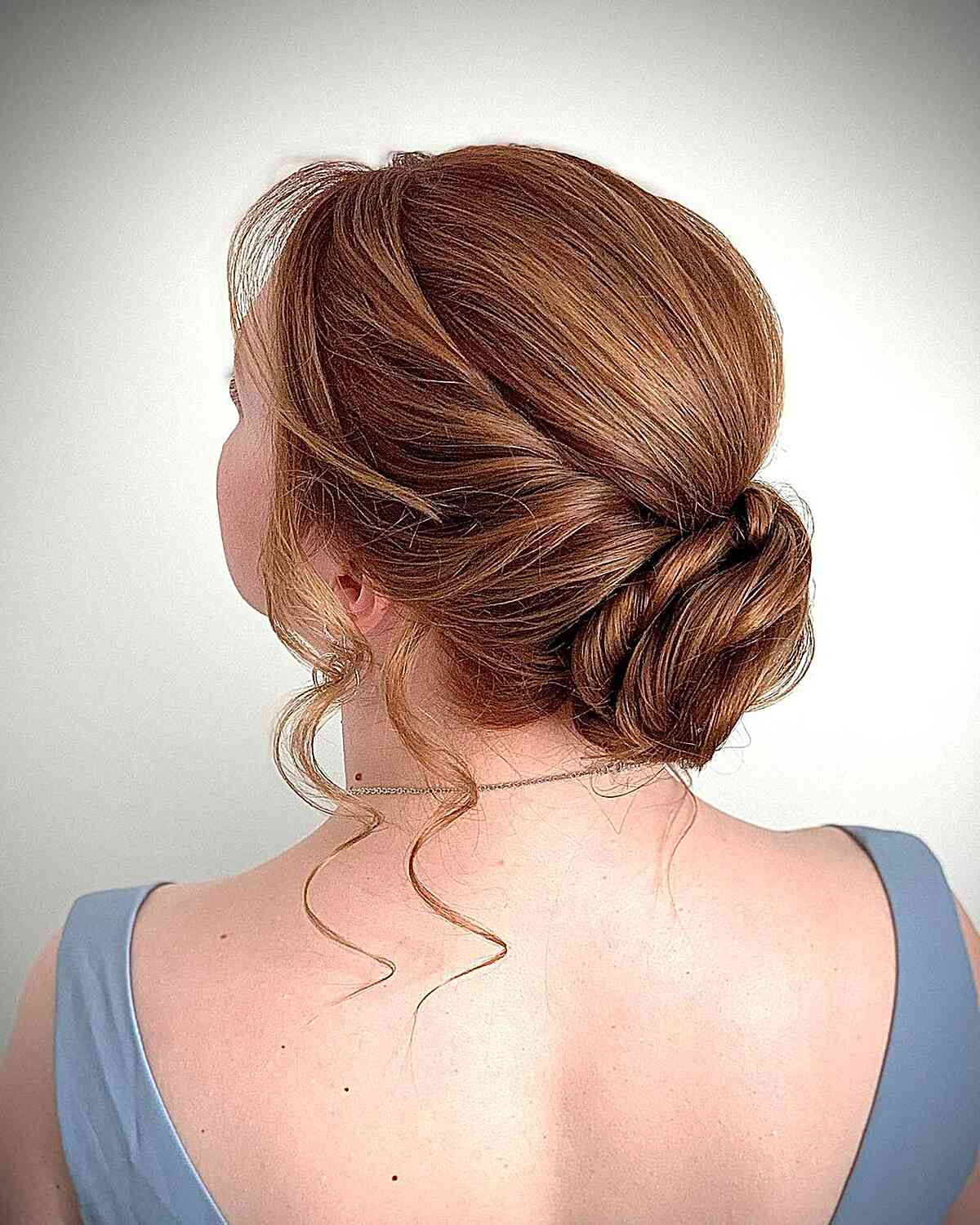 Medieval Soft and Low Twisted Ballerina Bun