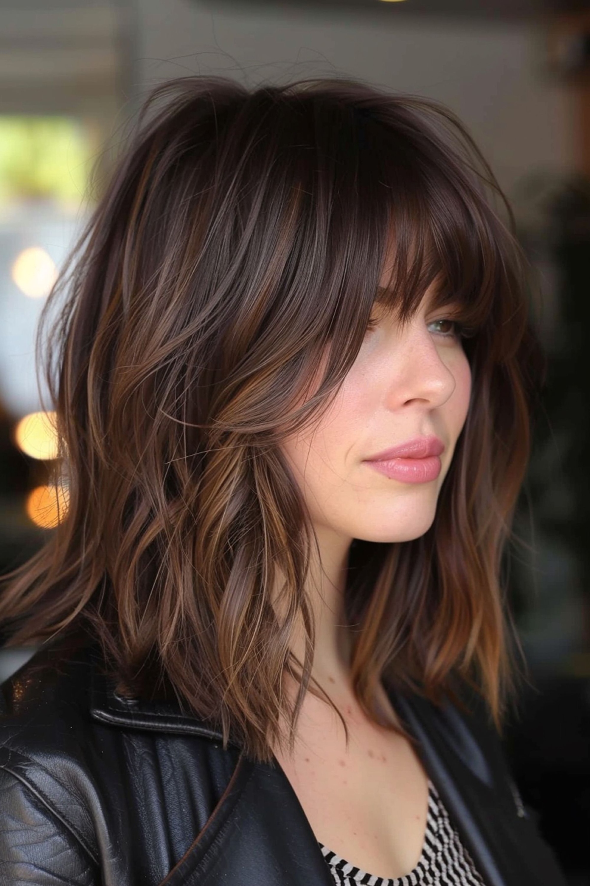 53 Popular Medium Length Hairstyles With Bangs In 2019 53 Popular Medium Length Hairstyles With Bangs In 2019
