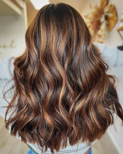 39 Sweetest Caramel Highlights on Brown Hair