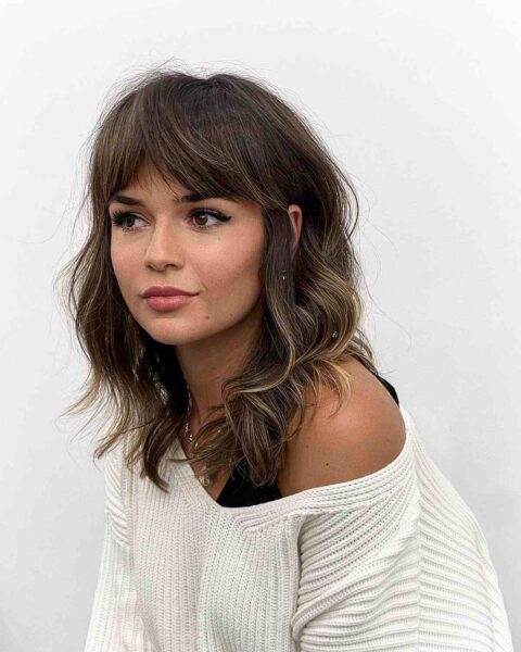 Face-Framing Bangs: 32 Chic Ideas to Add to Your Pinterest Board