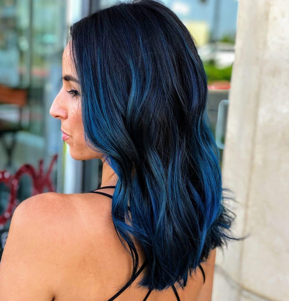 29 Blue Ombre Hair Color Ideas Trending Right Now