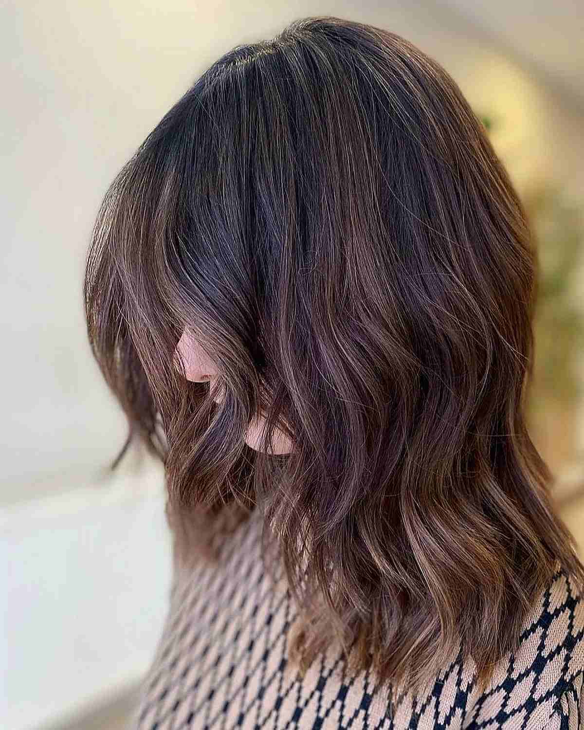 Medium Softly Layered Cut with Textured Ends