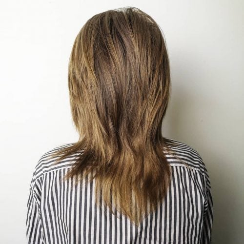 Medium V-Cut Hair with layers
