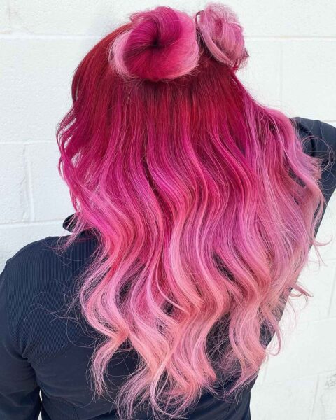 How to Get Pink OmbrÃ© Hair - 23 Cute Ideas for 2024