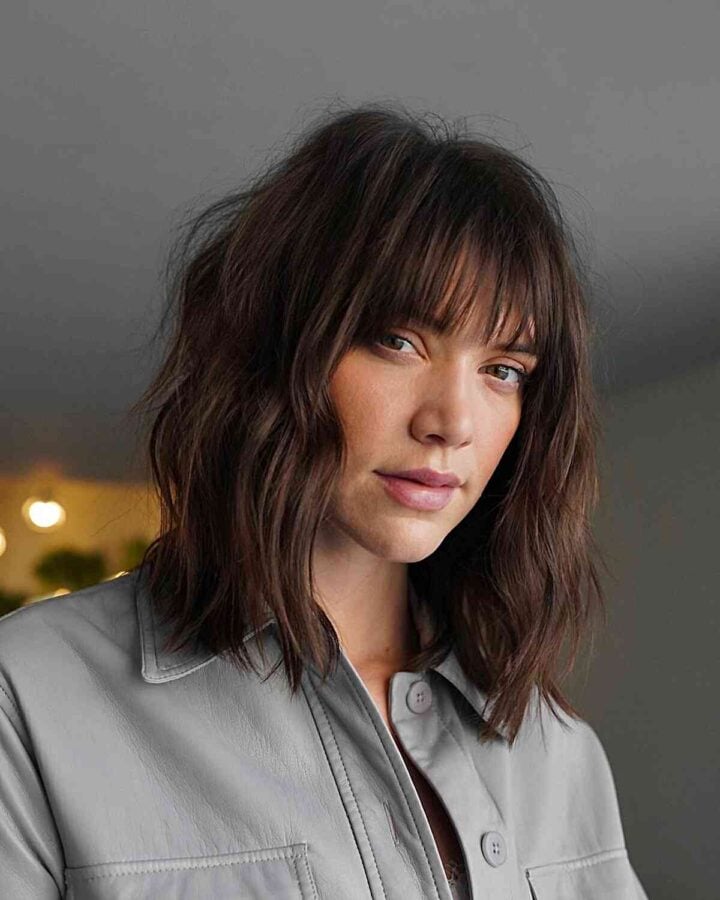 36 Trendiest Long Shaggy Bob Haircuts for Carefree Women