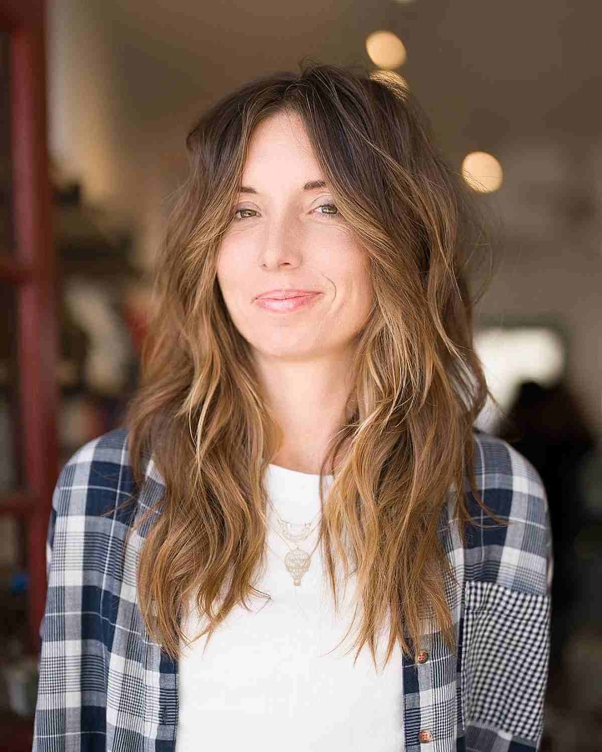 Messy Waves for Party Hairstyles