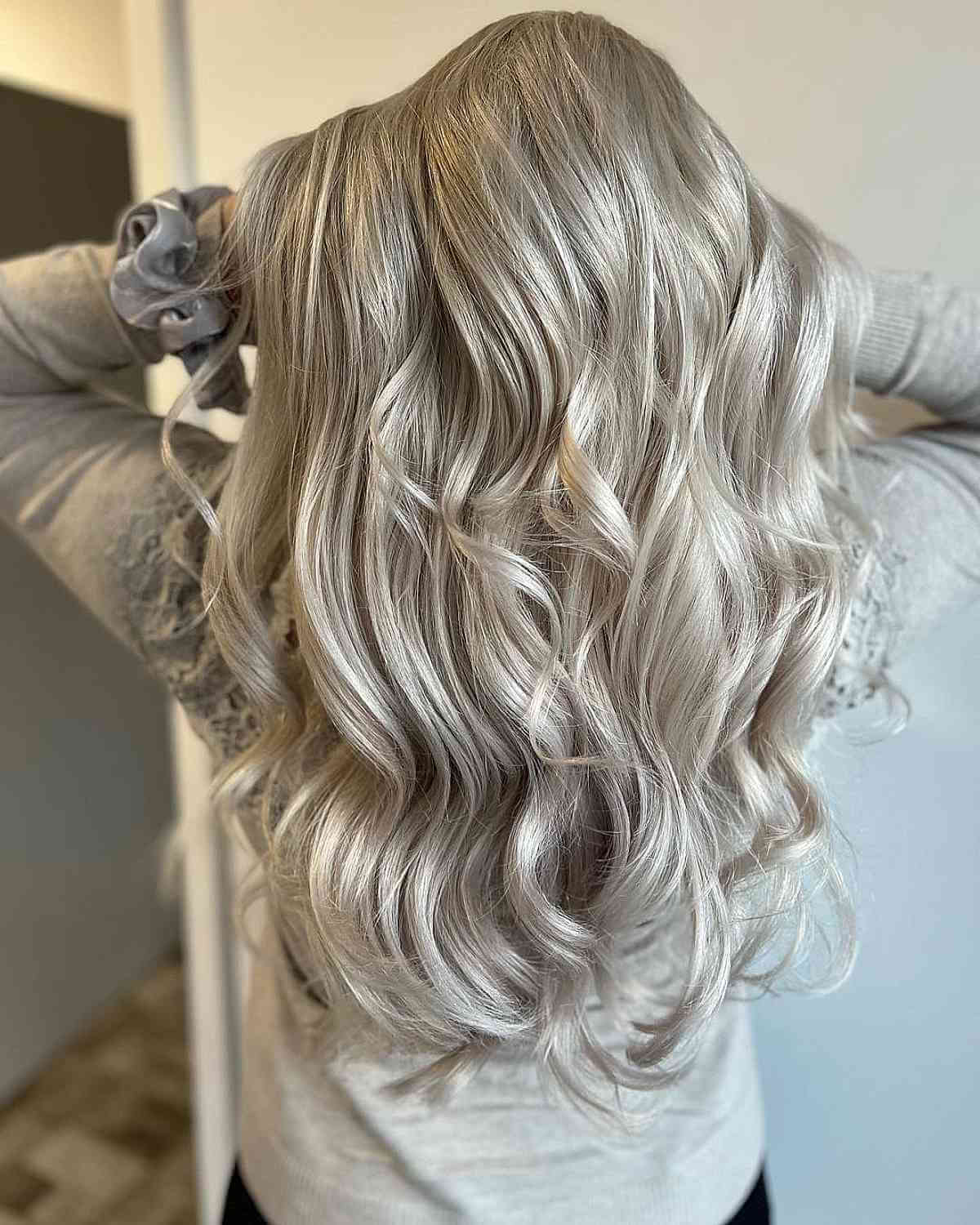 Metallic Silver and Blonde Hair Colors