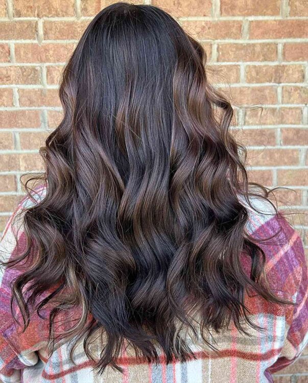 25 Stunning Chocolate Brown Balayage Ideas