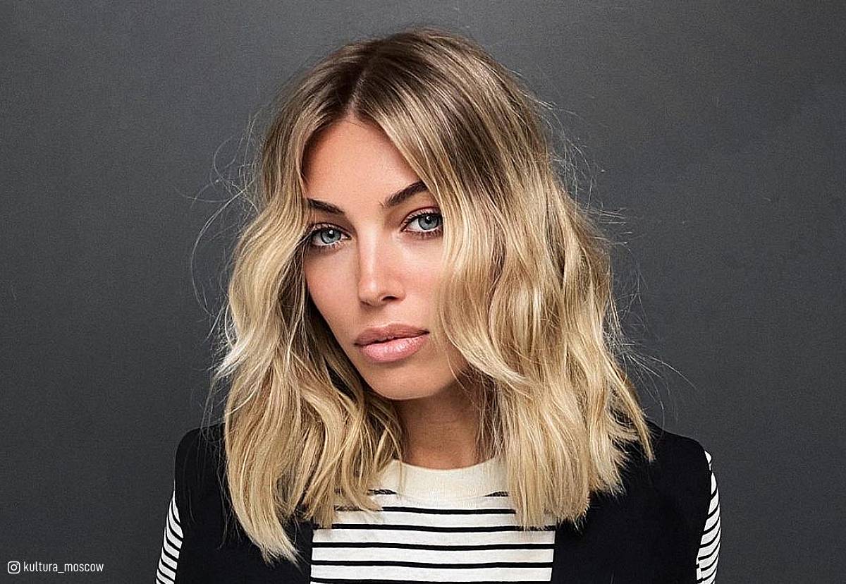 24 medium hairstyles for oval faces in 2019
