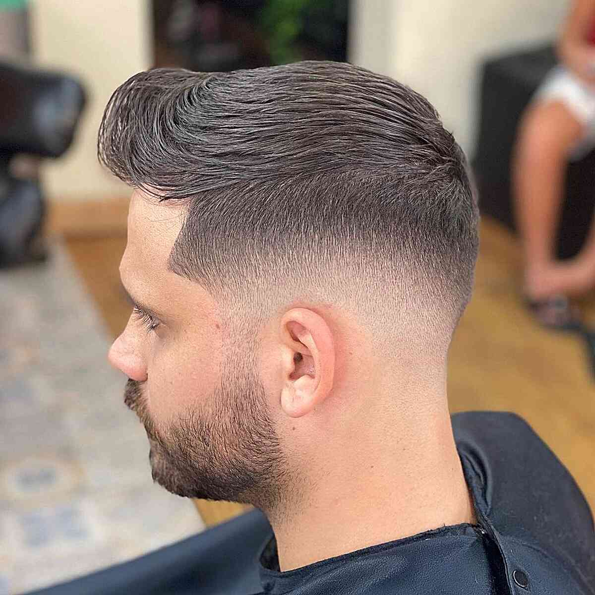 Fuss-Free Mid-Skin Fade for Guys