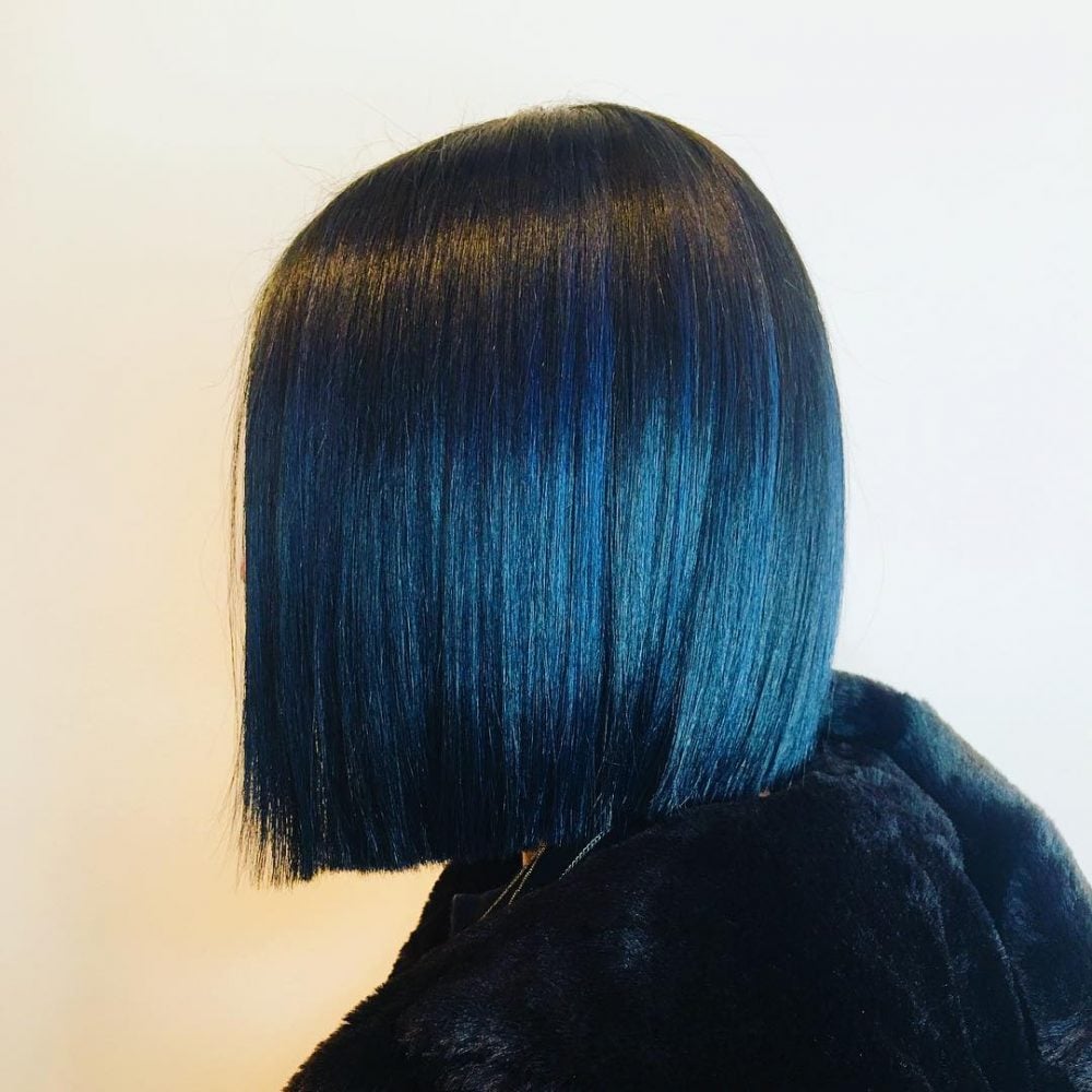 18 Stunning Midnight Blue Hair Colors To See In 2025