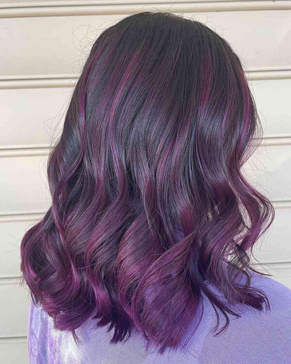 Midnight Purple Is The Hair Color You Can’t Miss In 2024