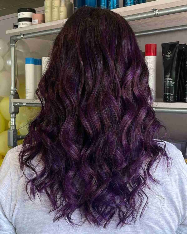 23 Stunning Ways to Get a Purple Balayage