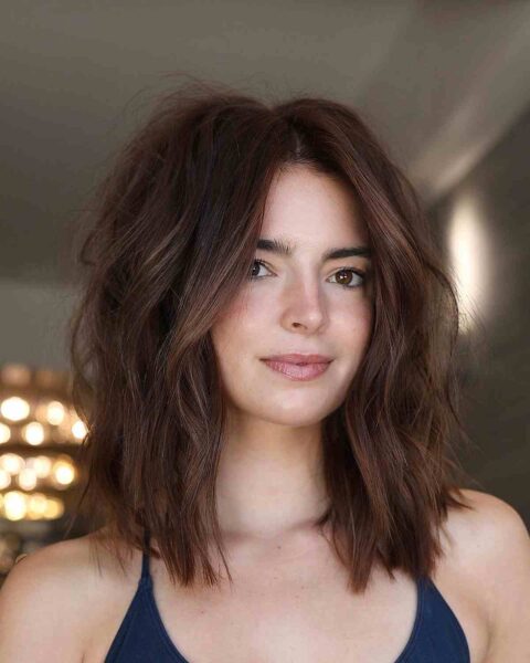 Textured Lob Haircuts Are Trending, Here Are The 48 Coolest Examples