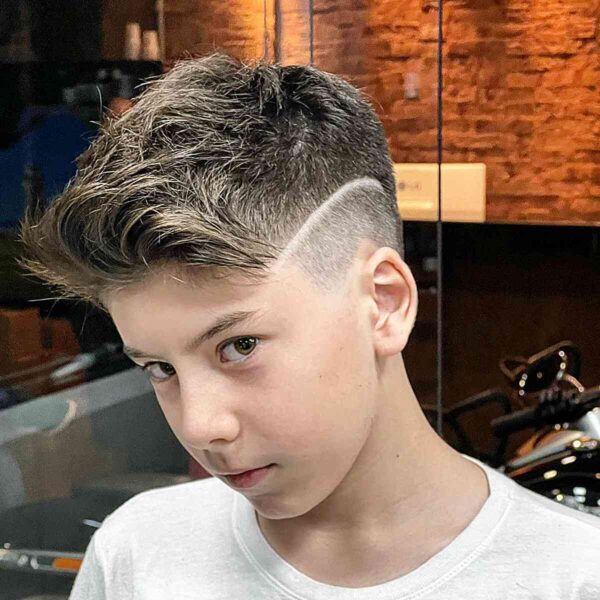 25 Coolest Undercut Haircuts for Little Boys