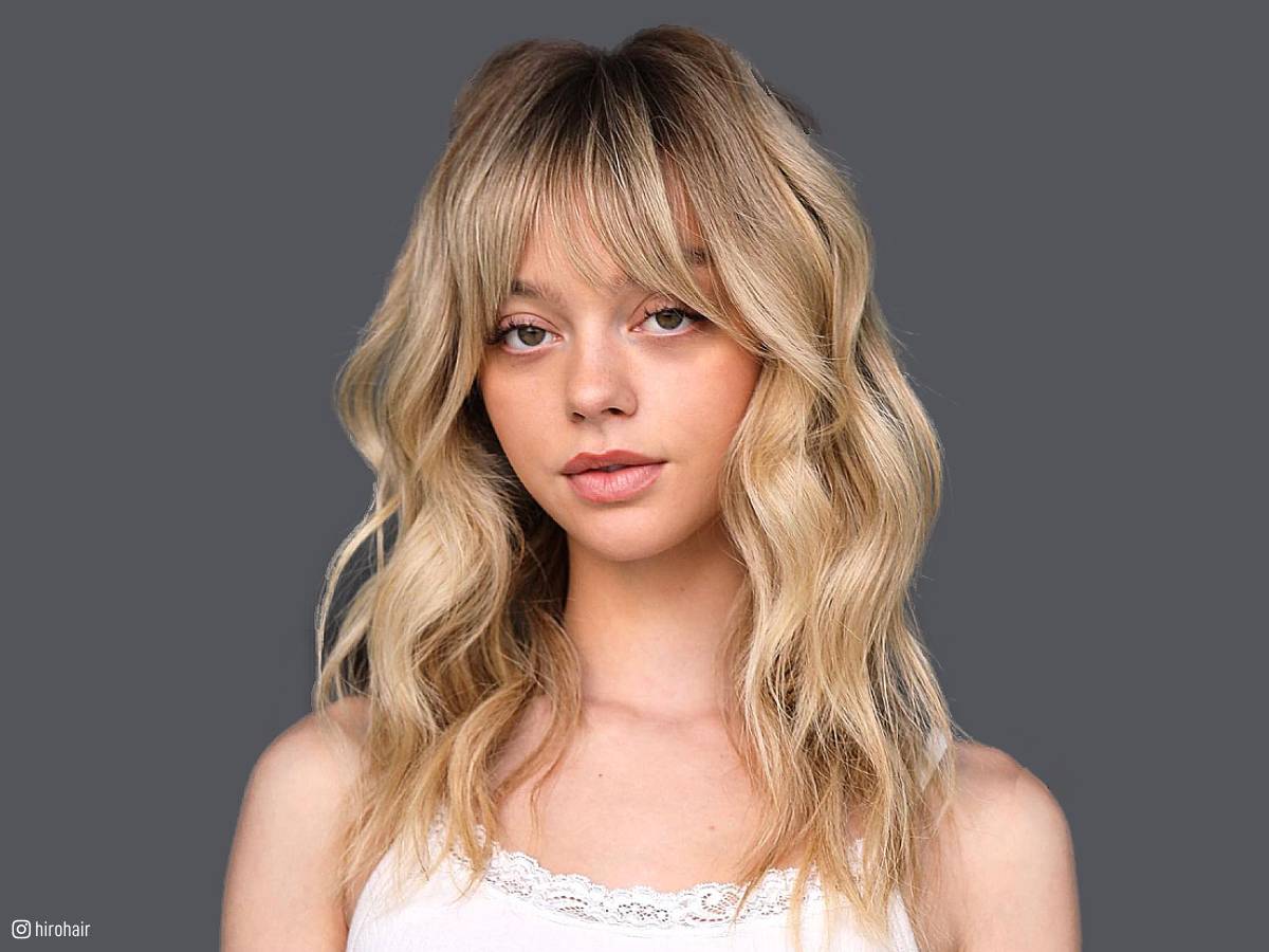 Most amazing French bangs for women
