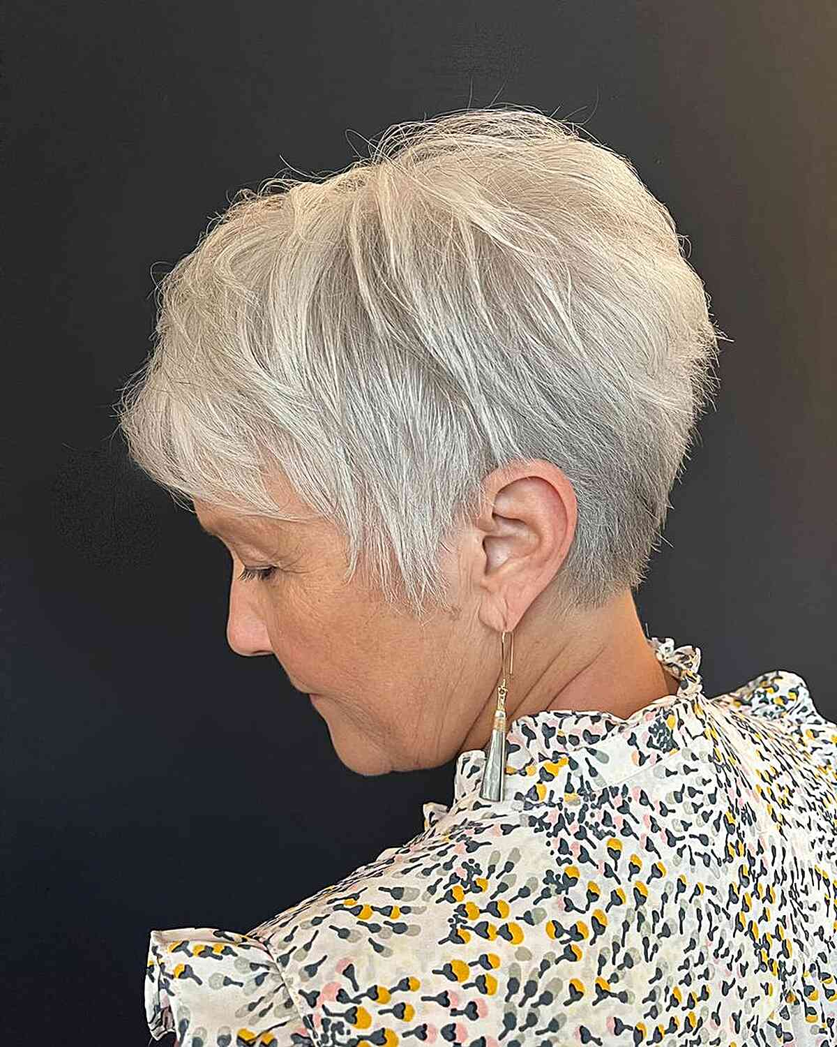 short sassy haircut for over 50