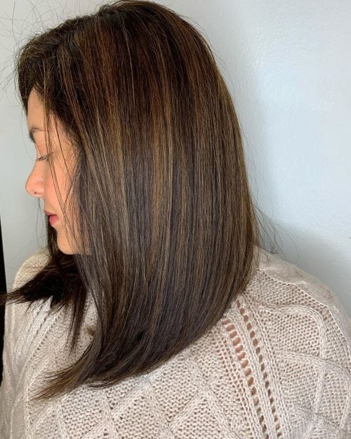 Adorable Caramel Brown Highlights