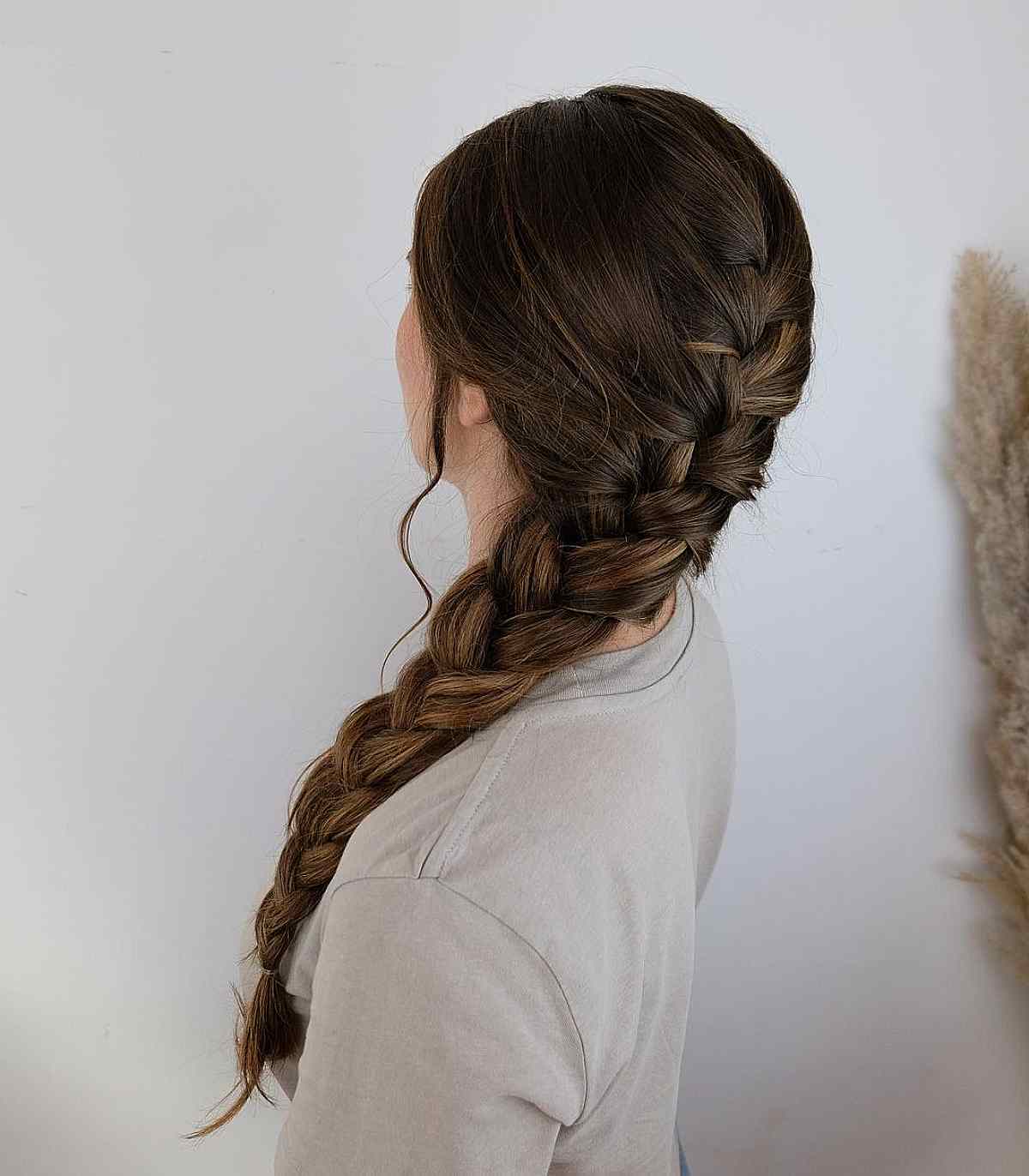 Stylish Adorable Side Braid for Longer Locks