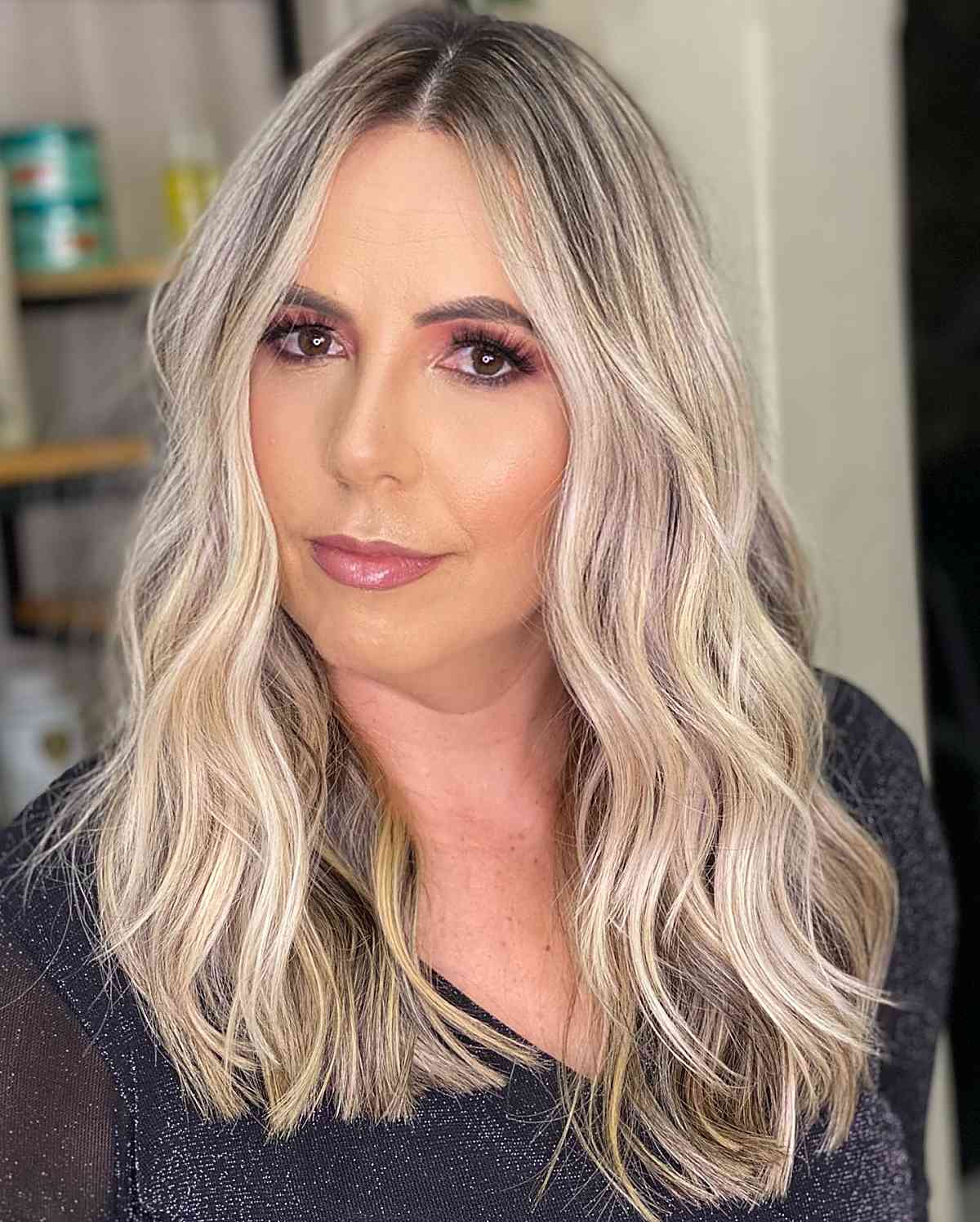 adorable medium wavy hair