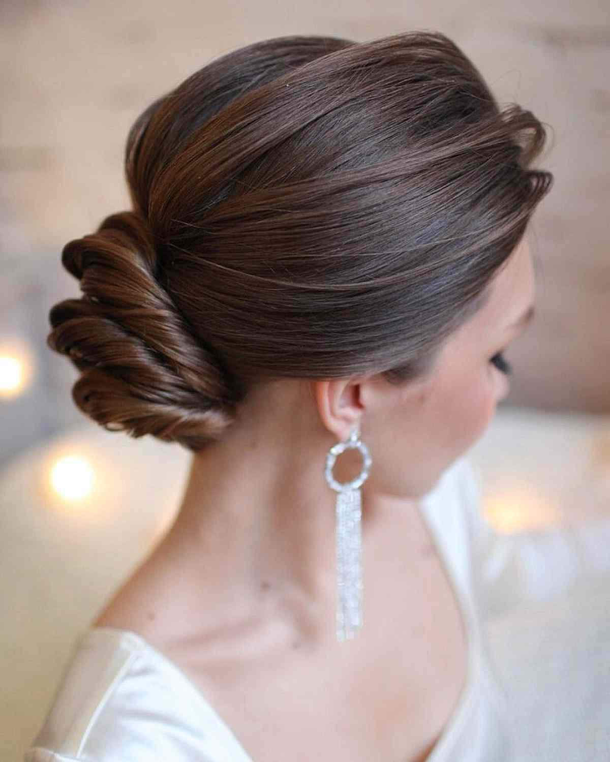 An Enchanting Low Bun