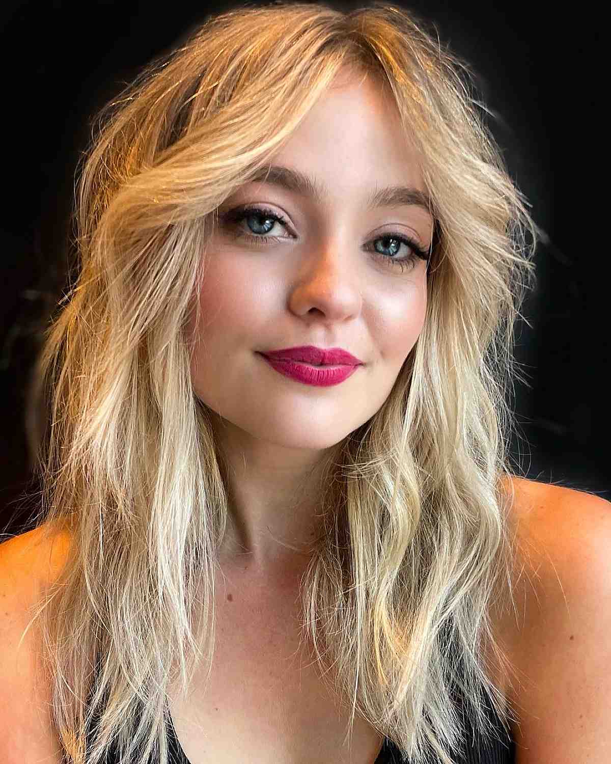 shag for medium length fine hair