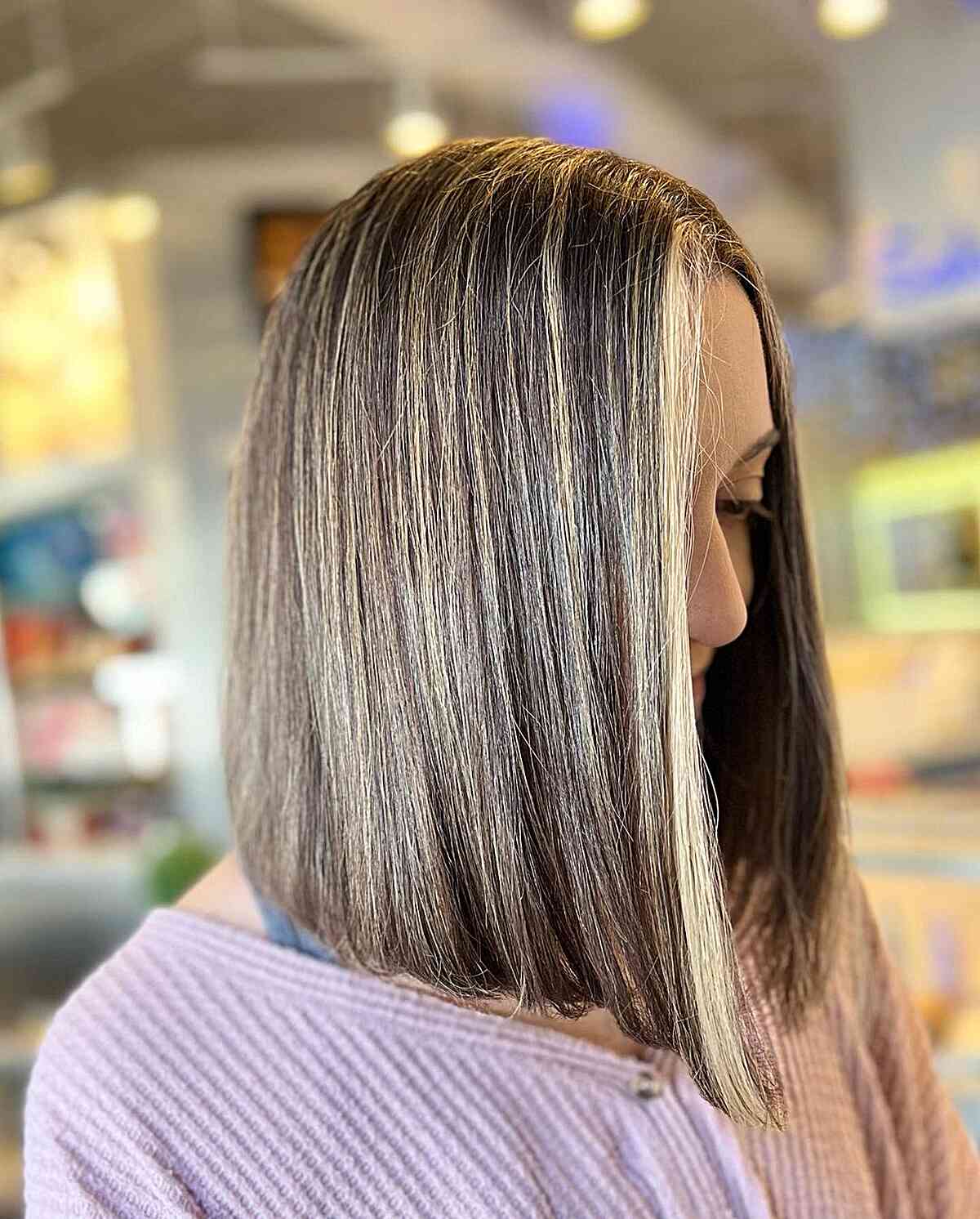 Angled Lob with Highlighted Pieces