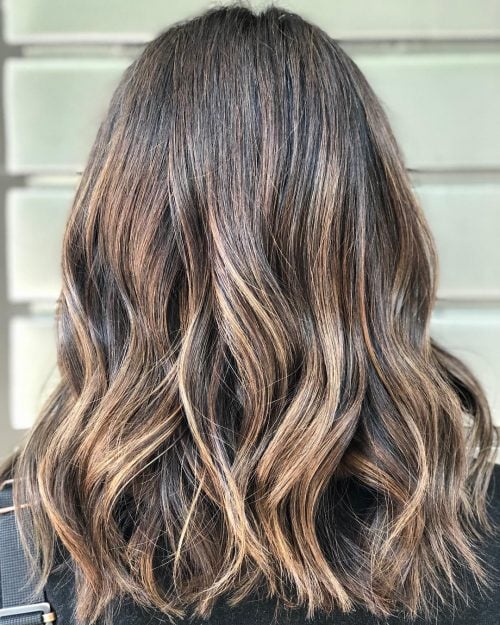 Chic Ash Caramel Highlights