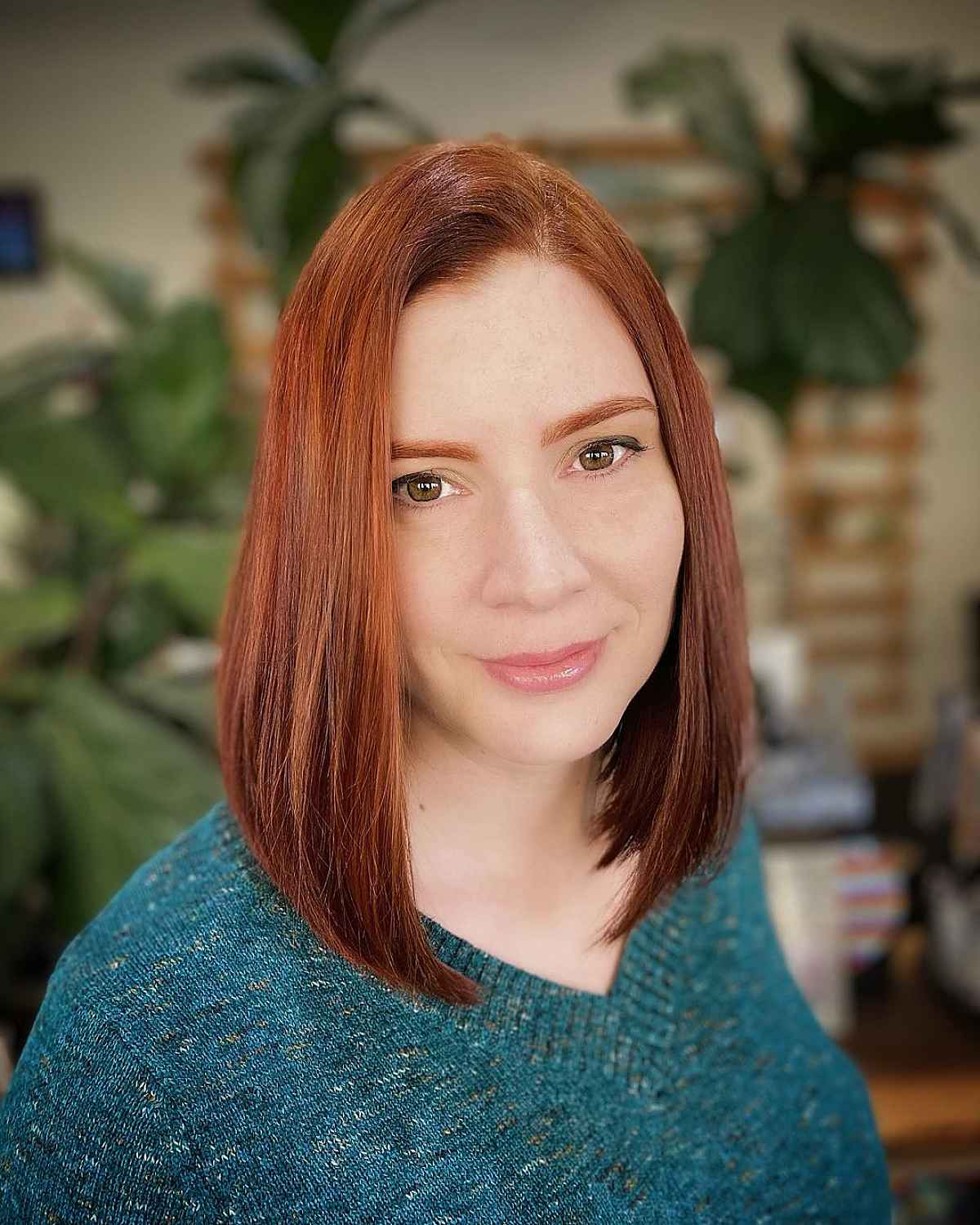 Asymmetrically Styled Long Bob