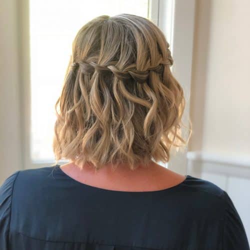 Beautiful Waterfall Braid