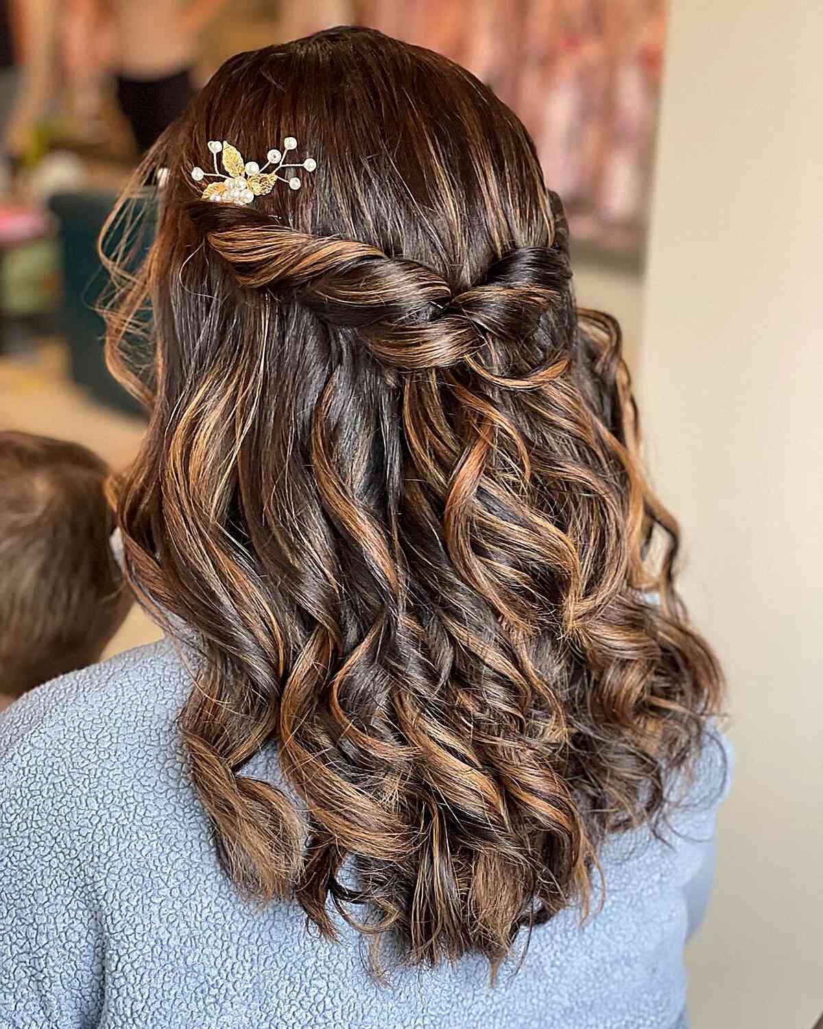 Casual Bohemian Charm with Curls