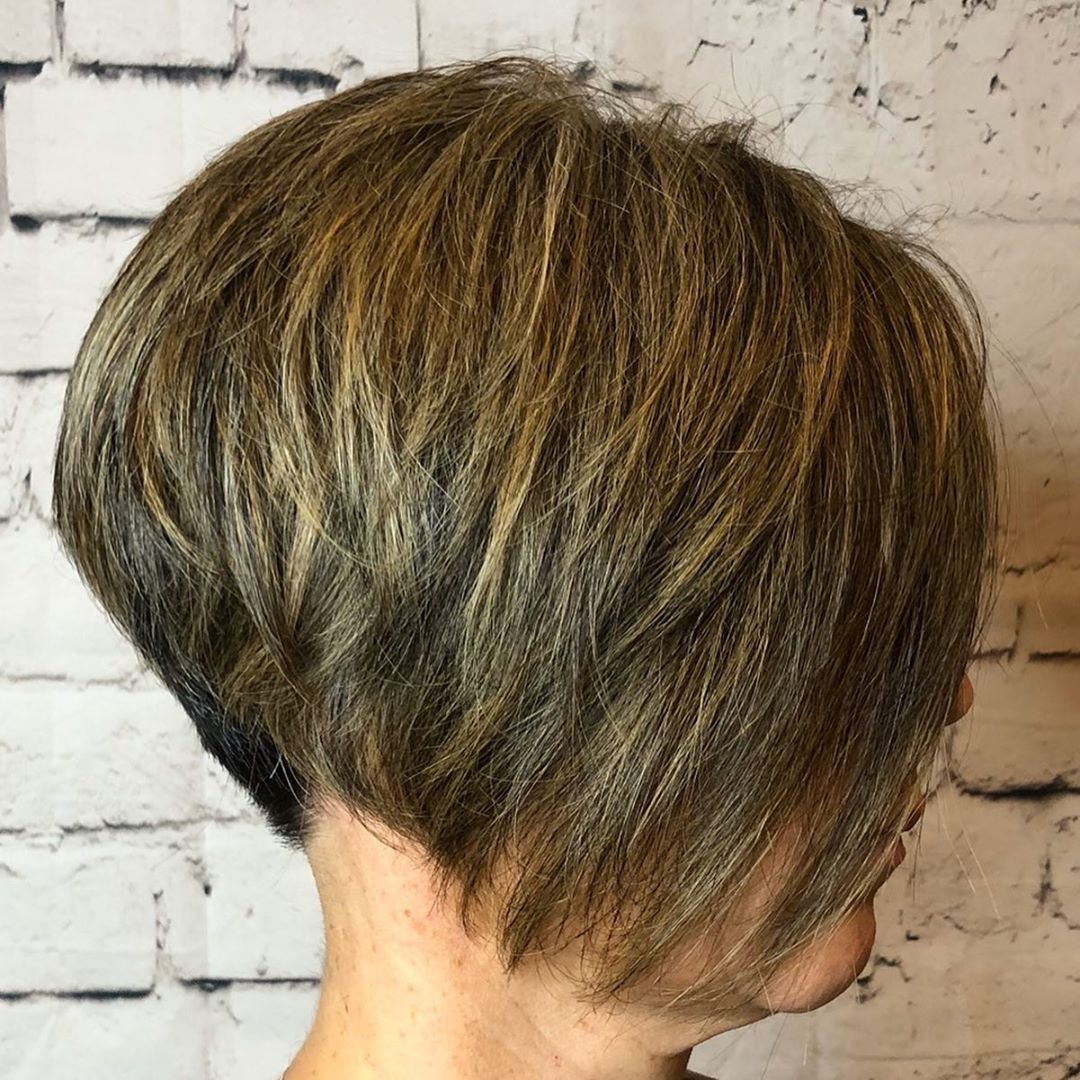 Textured Inverted Pixie Bob