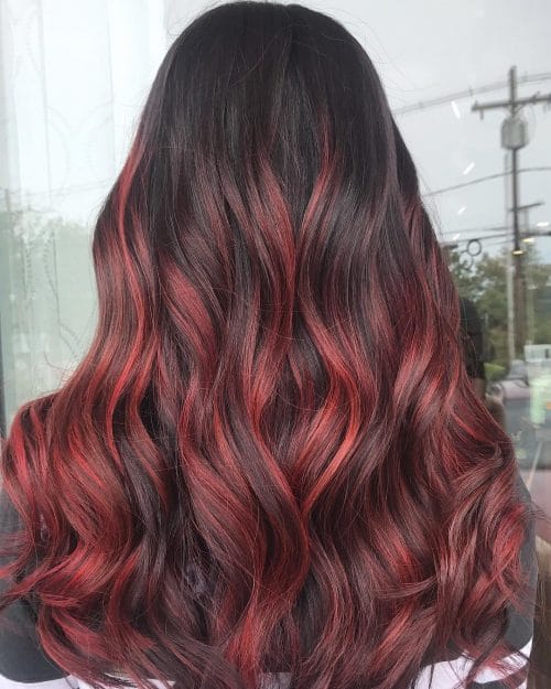 Bold Yet Subtle Red hairstyle