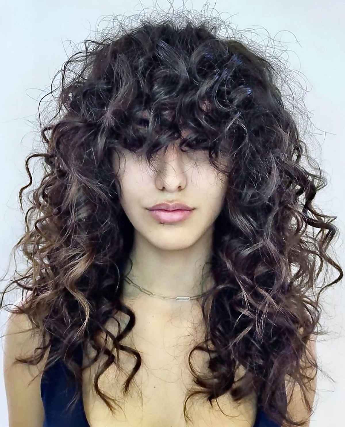 medium length big ringlets for black hair
