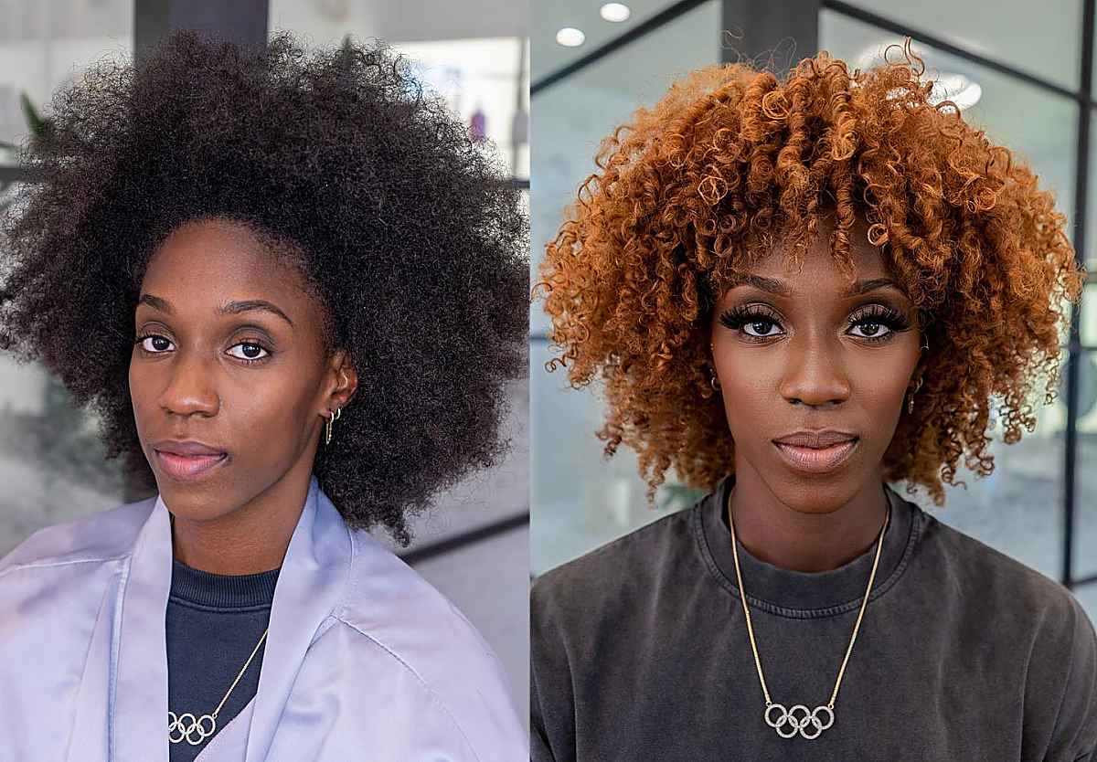 bouncy curls for naturally textured hair