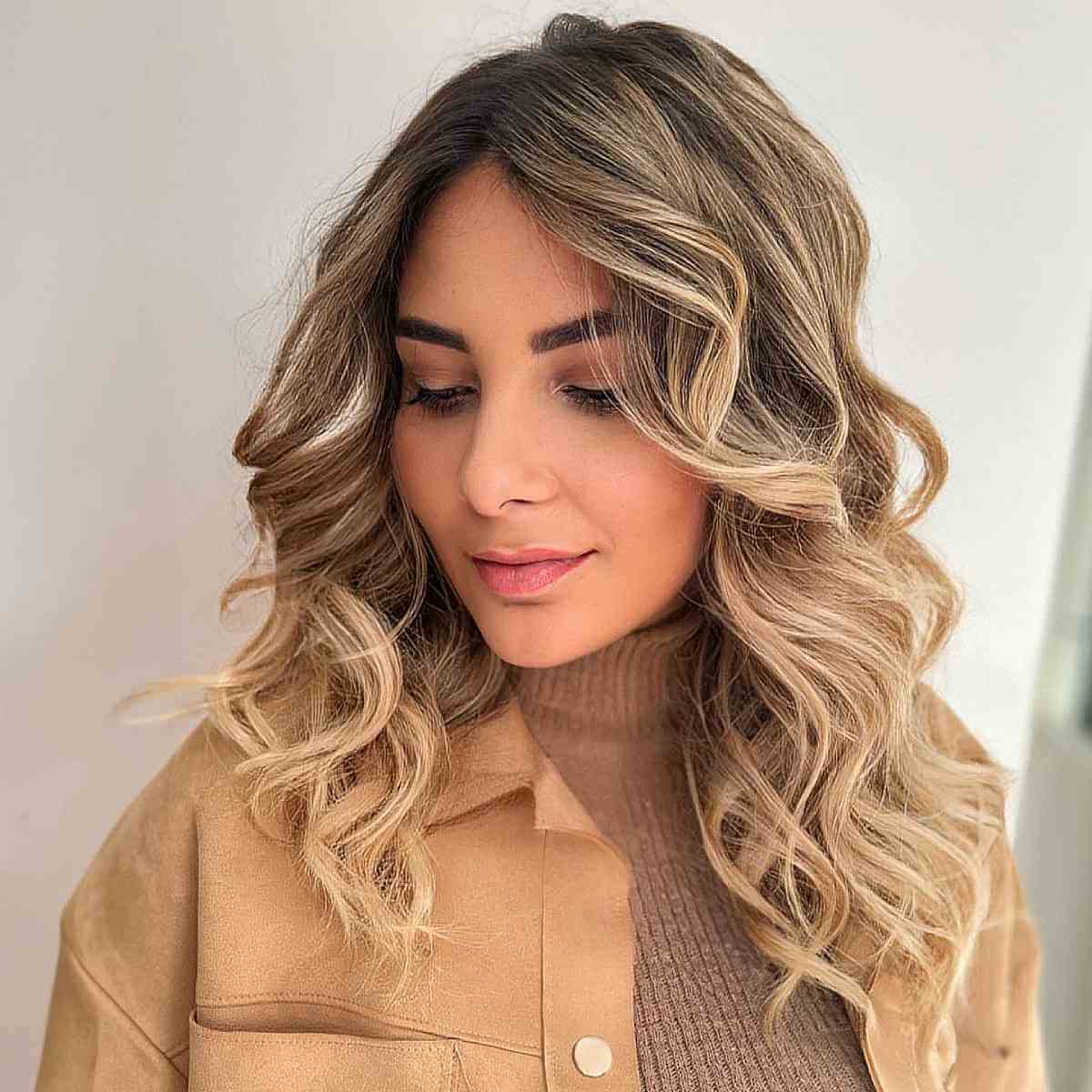 Breathtaking Blonde Balayage Waves