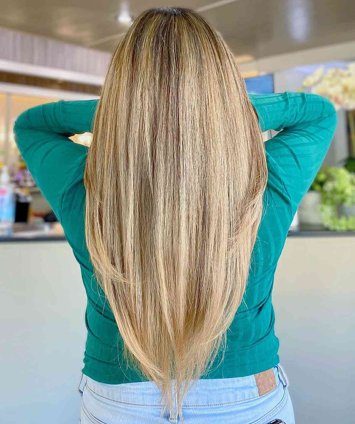 Bright Ashy Blonde Full-Head Highlights