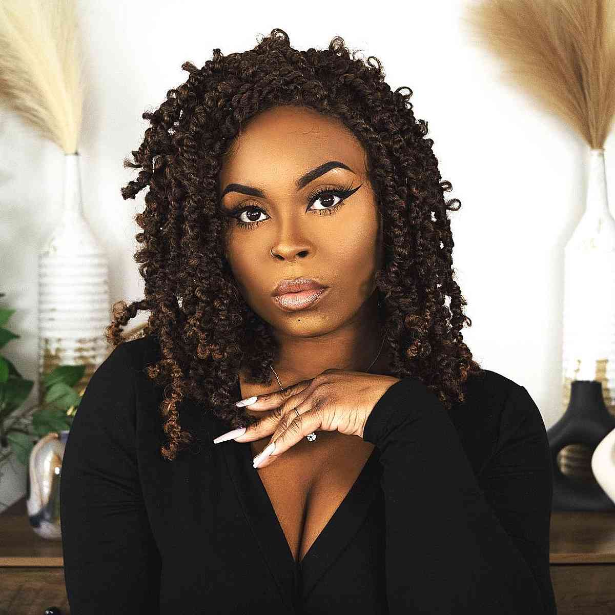 Butterfly Locs for Women of Color
